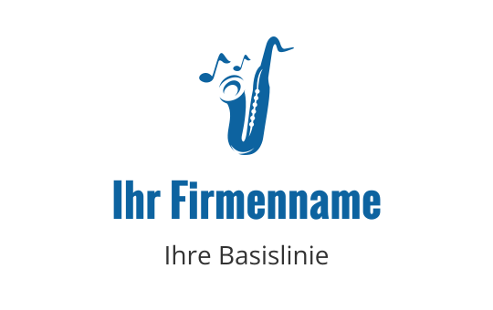 Saxophone logo