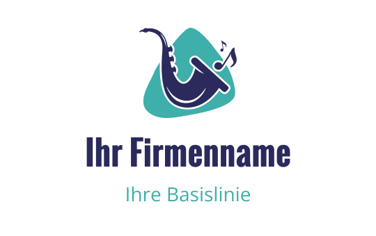 Saxophone logo