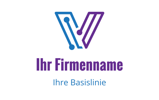 V logo
