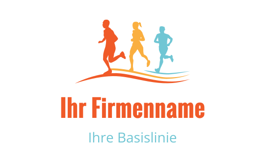 Running logo