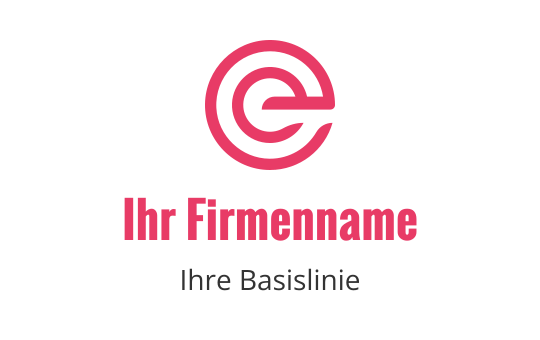 E logo