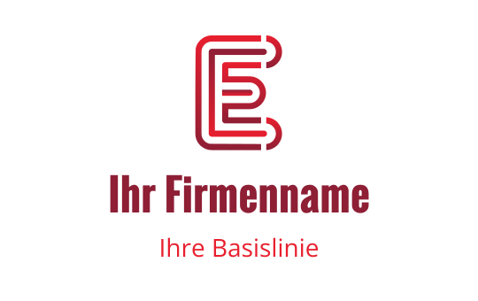 E logo