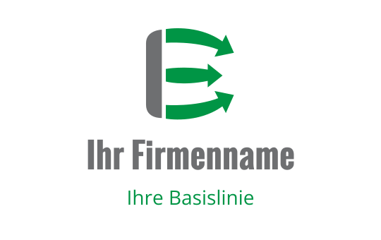E logo