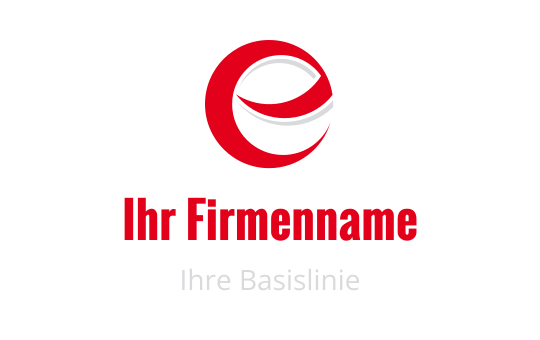 E logo