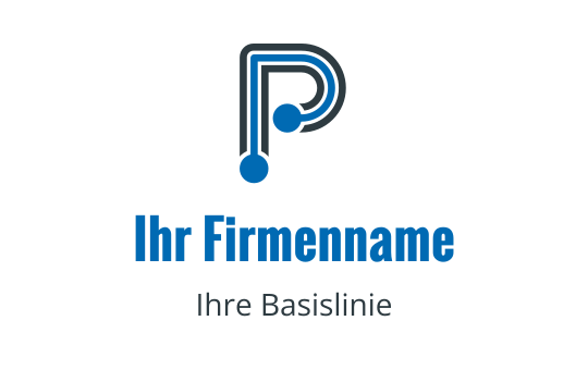 P logo