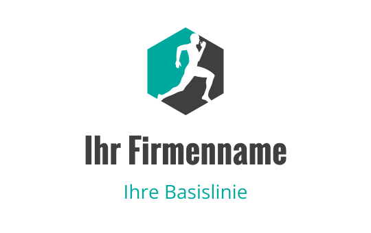 Running logo