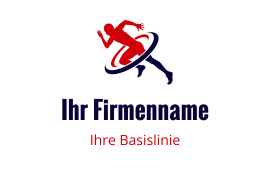 Running logo