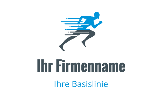 Running logo