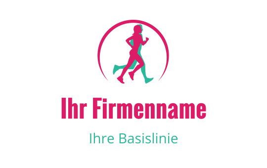 Running logo