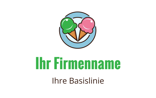 Ice cream logo