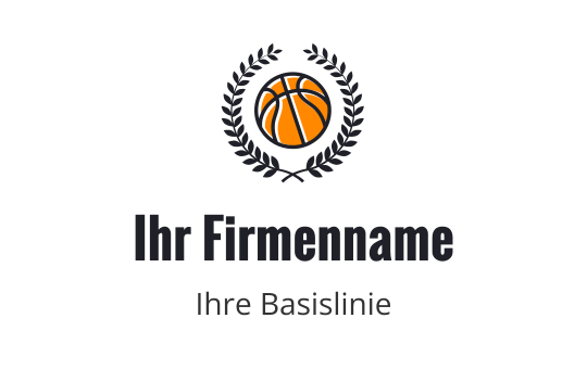 Basketballspiel logo